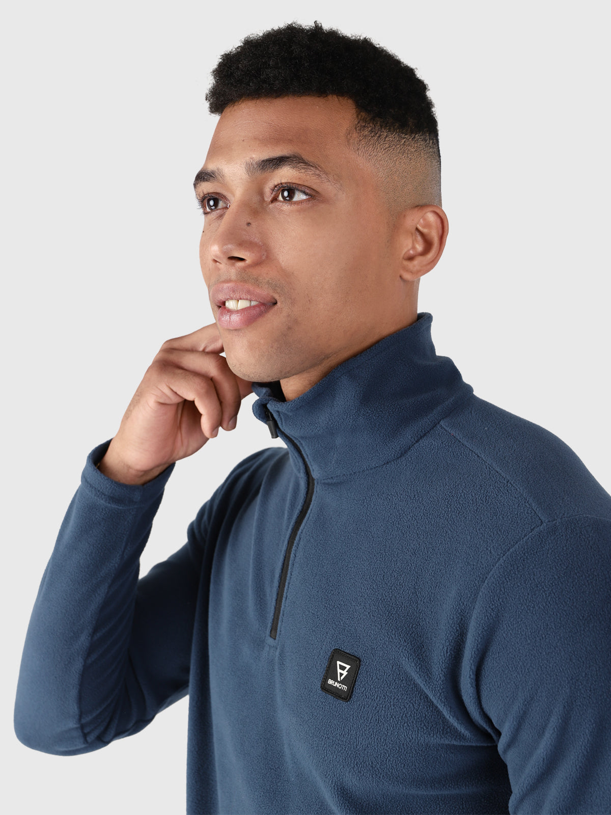 Lenno-R Men Fleece | Dark Blue