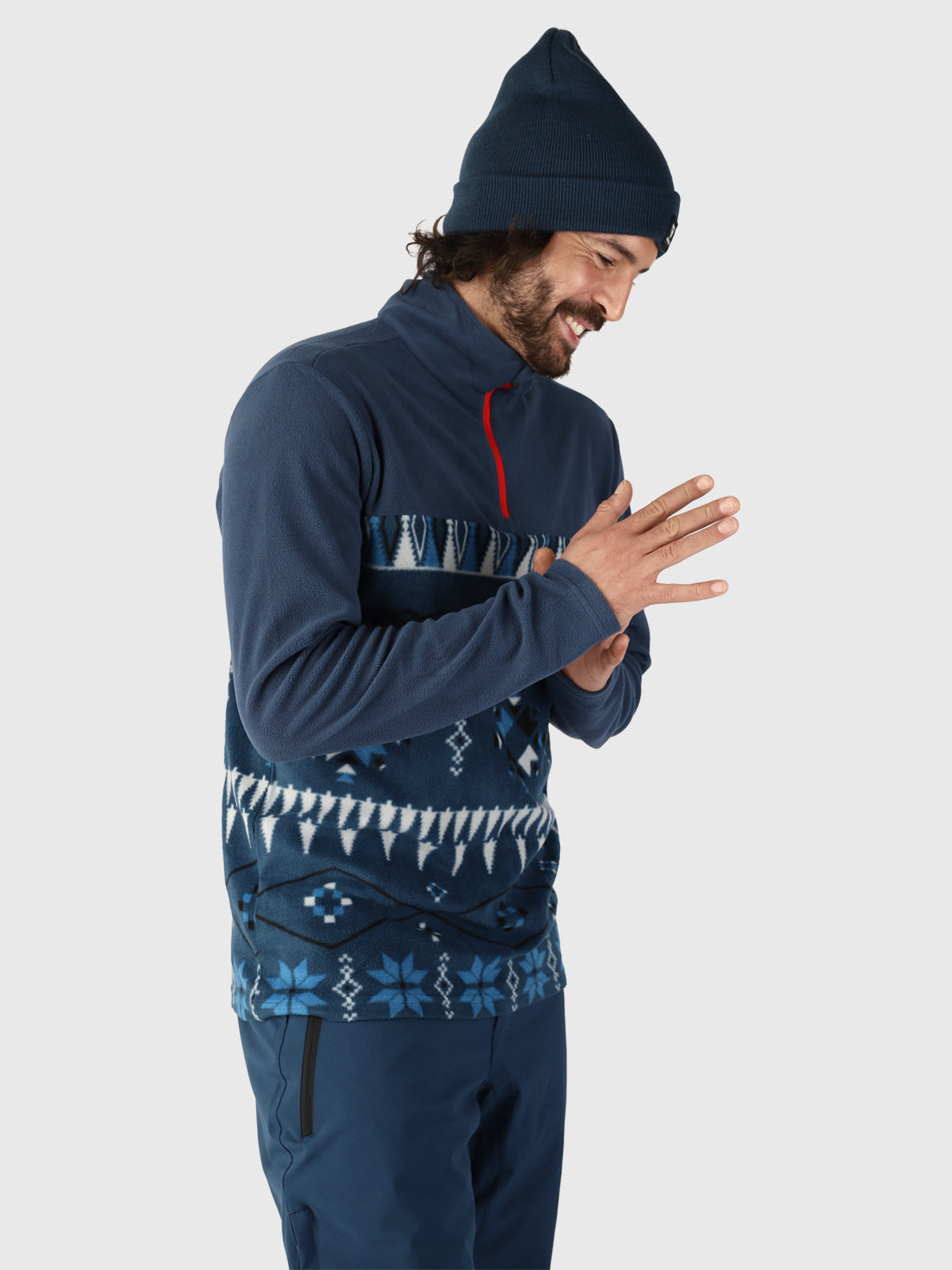 Pedro Herren Fleece | Blau