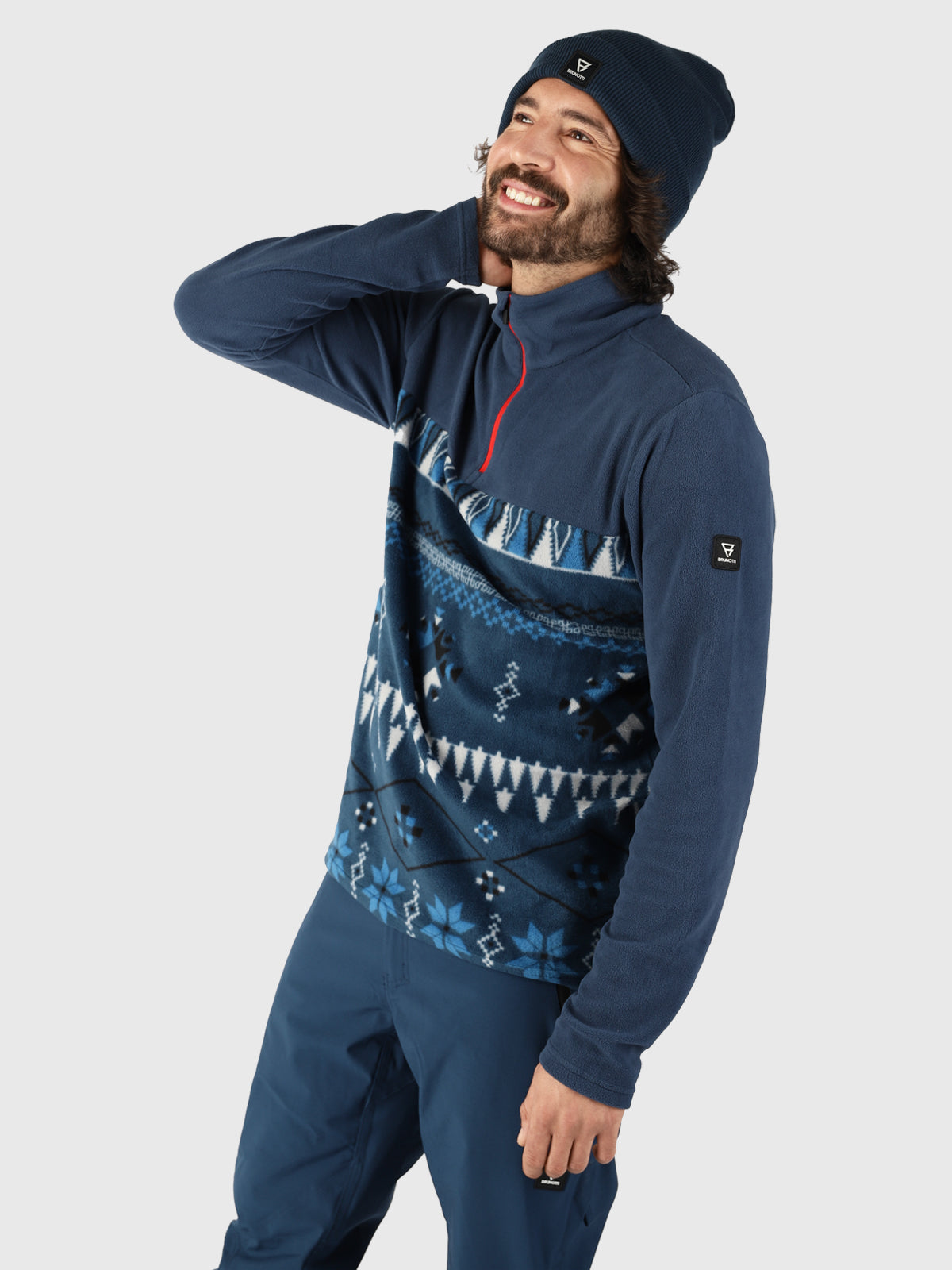 Pedro Heren Fleece | Blauw