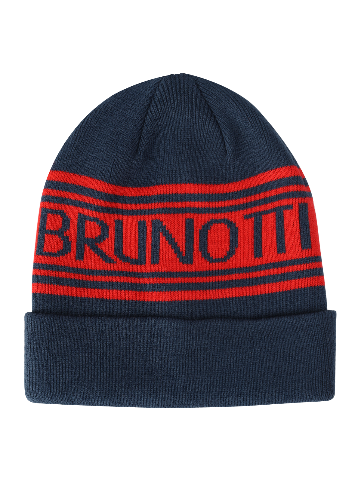 Tignes-AO Beanie | Blau-Rot