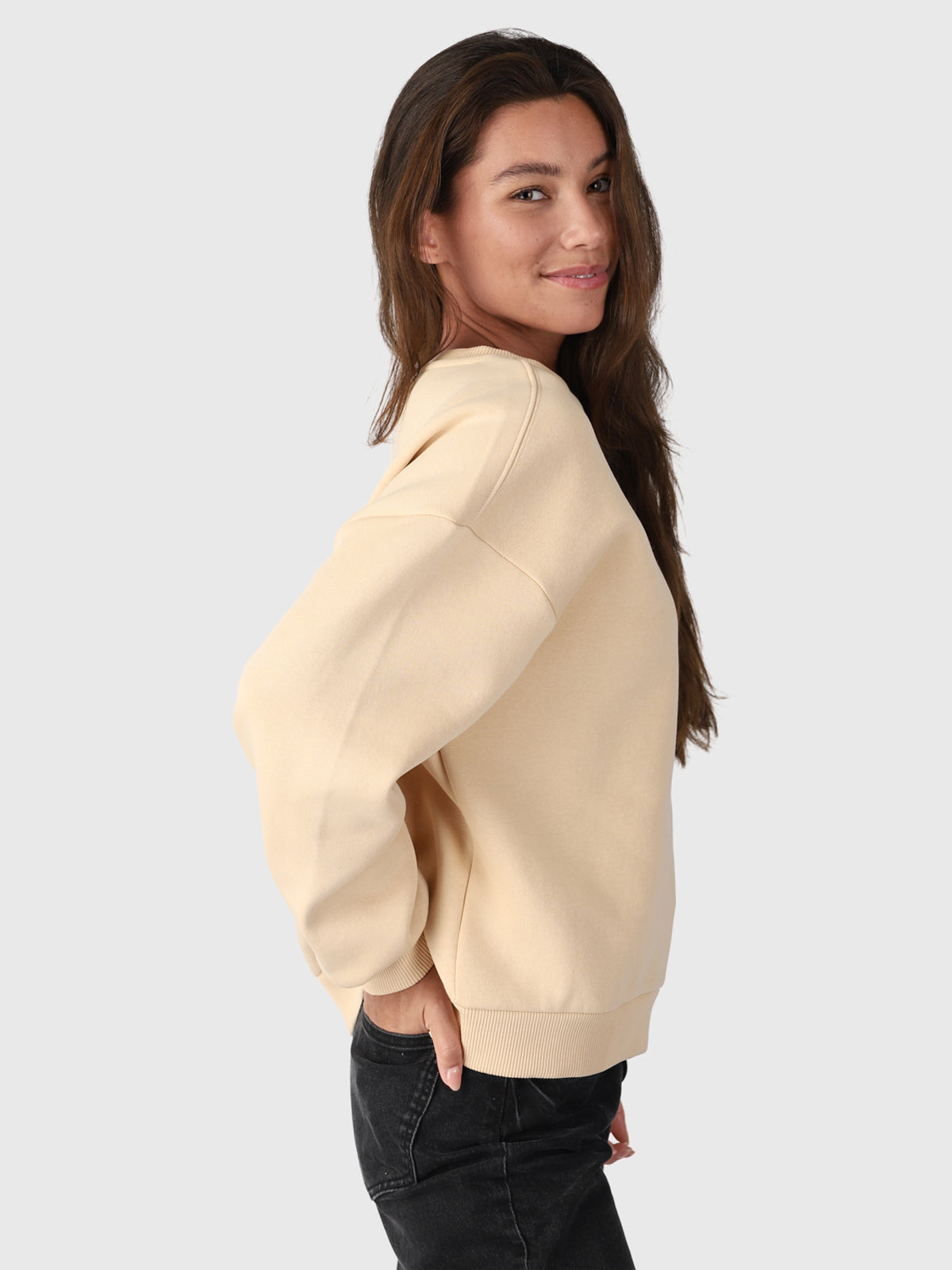 Ari Dames Sweater | Wit