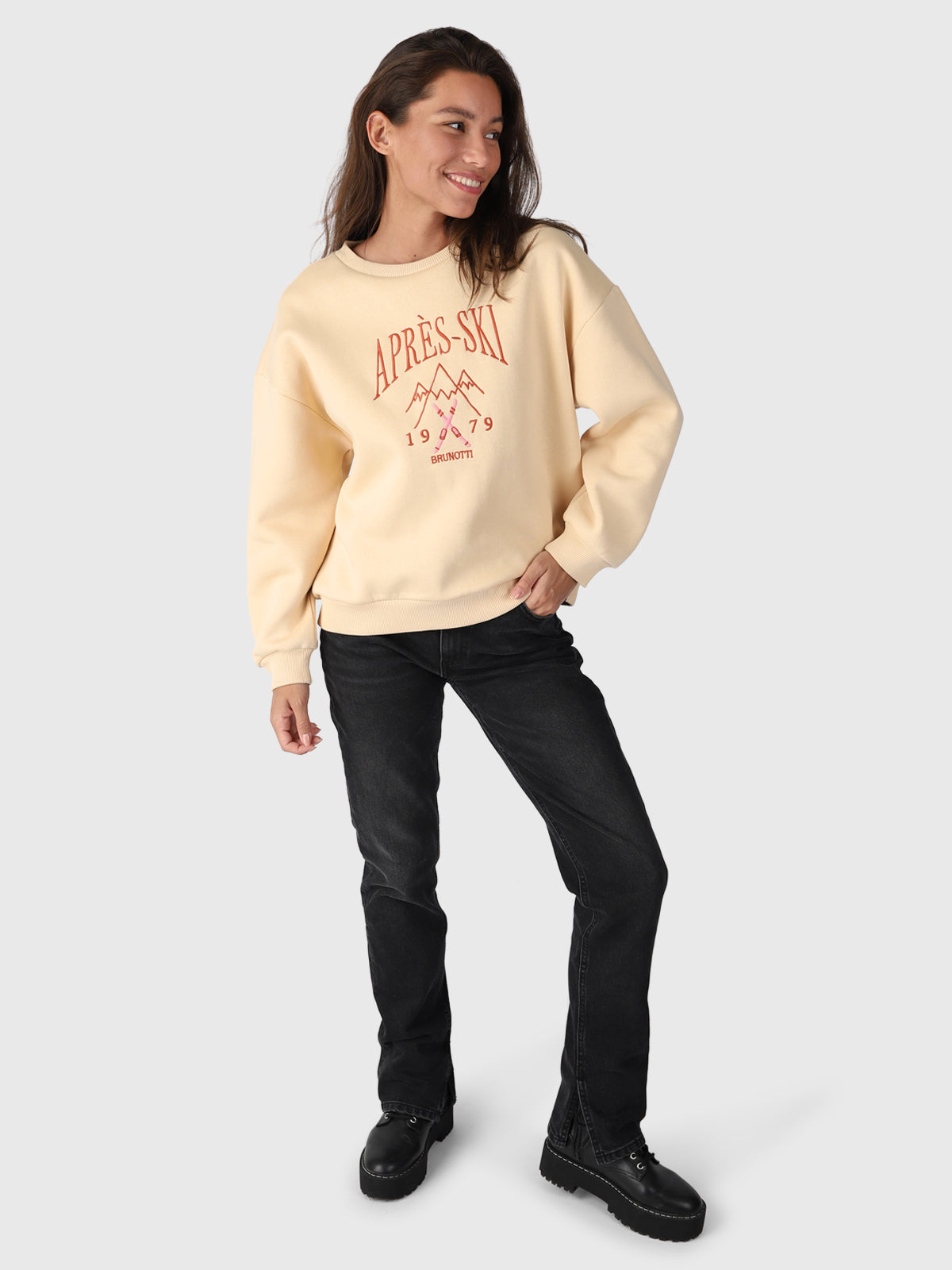 Ari Dames Sweater | Wit