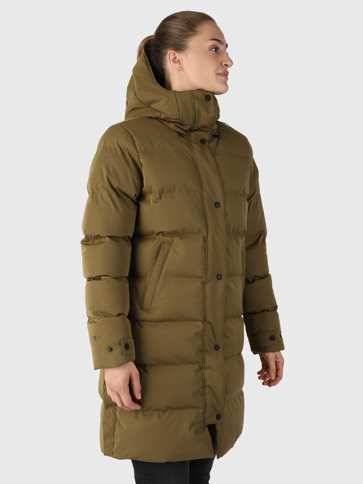 Madwell Damen Puffer Jacke | Grün