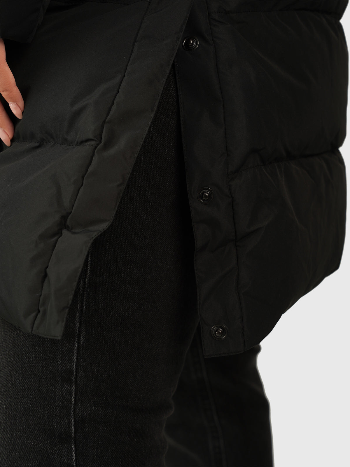 Madwell Dames Puffer Jas | Zwart