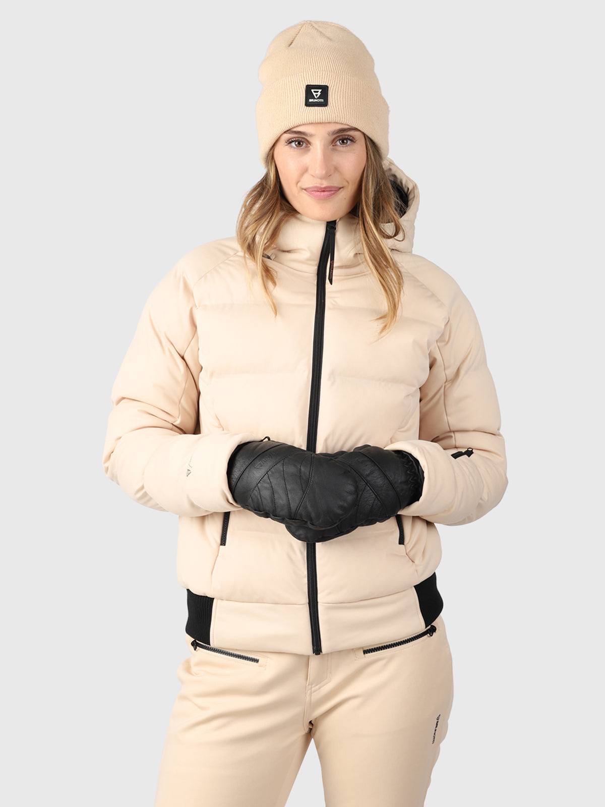 Firecrown Women Puffer Snow Jacket | White