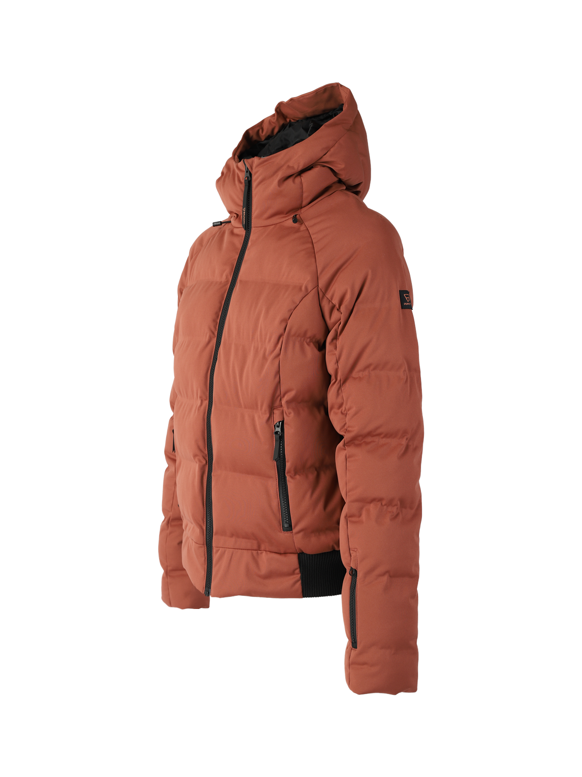 Firecrown Women Puffer Snow Jacket | Brown