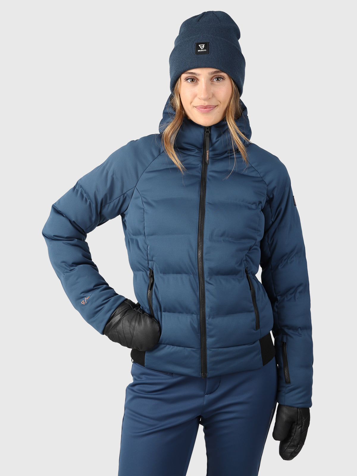 Firecrown Dames Puffer Ski Jas | Blauw