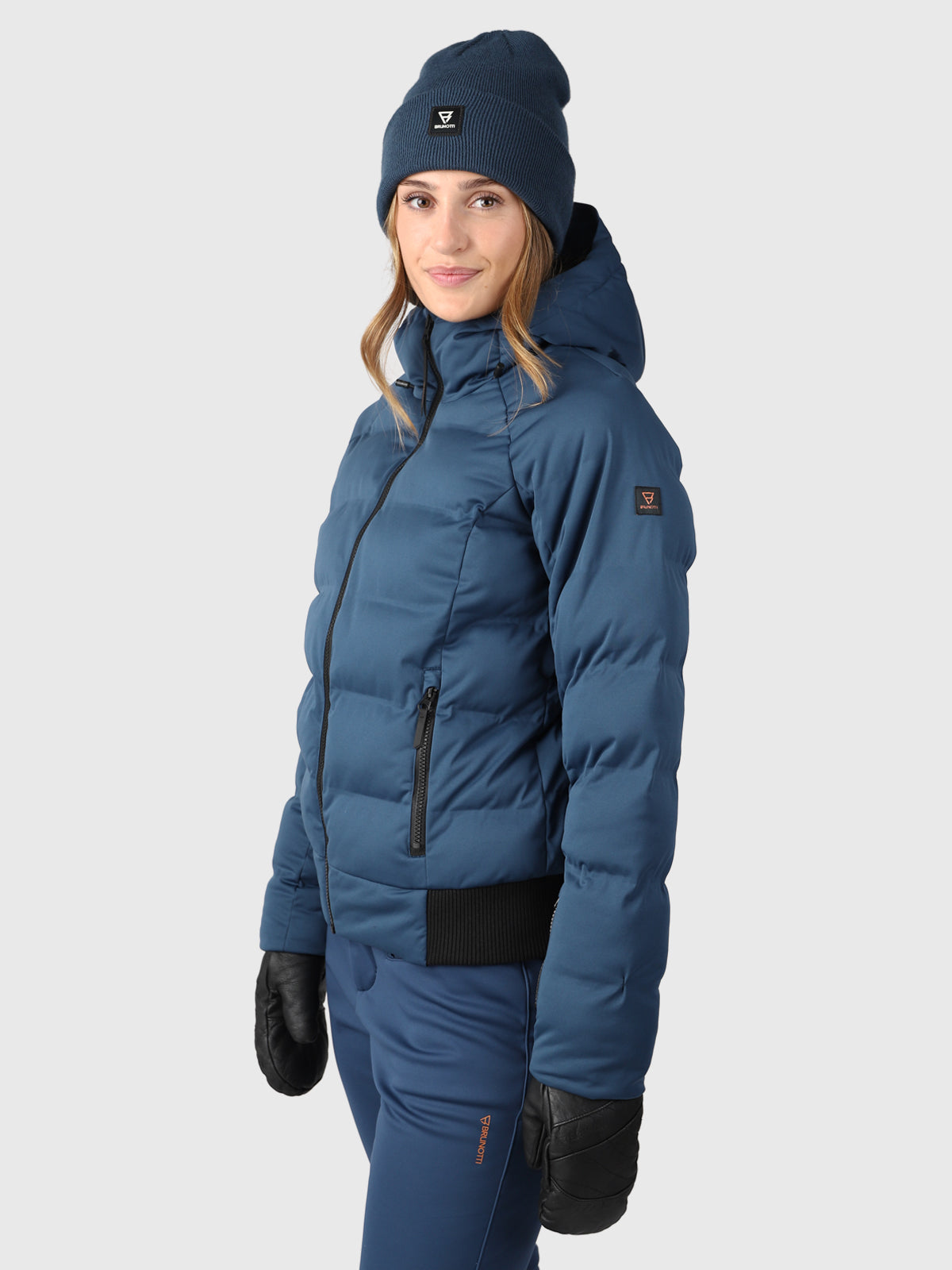 Firecrown Dames Puffer Ski Jas | Blauw