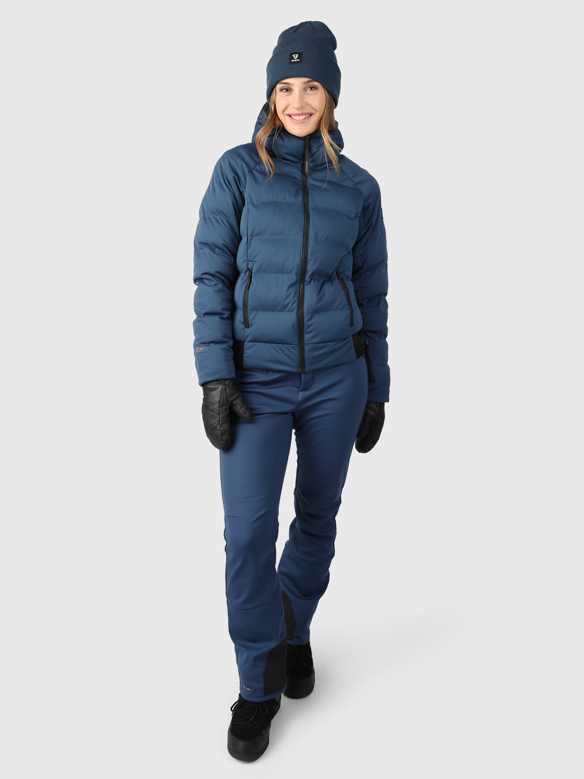 Firecrown Dames Puffer Ski Jas | Blauw