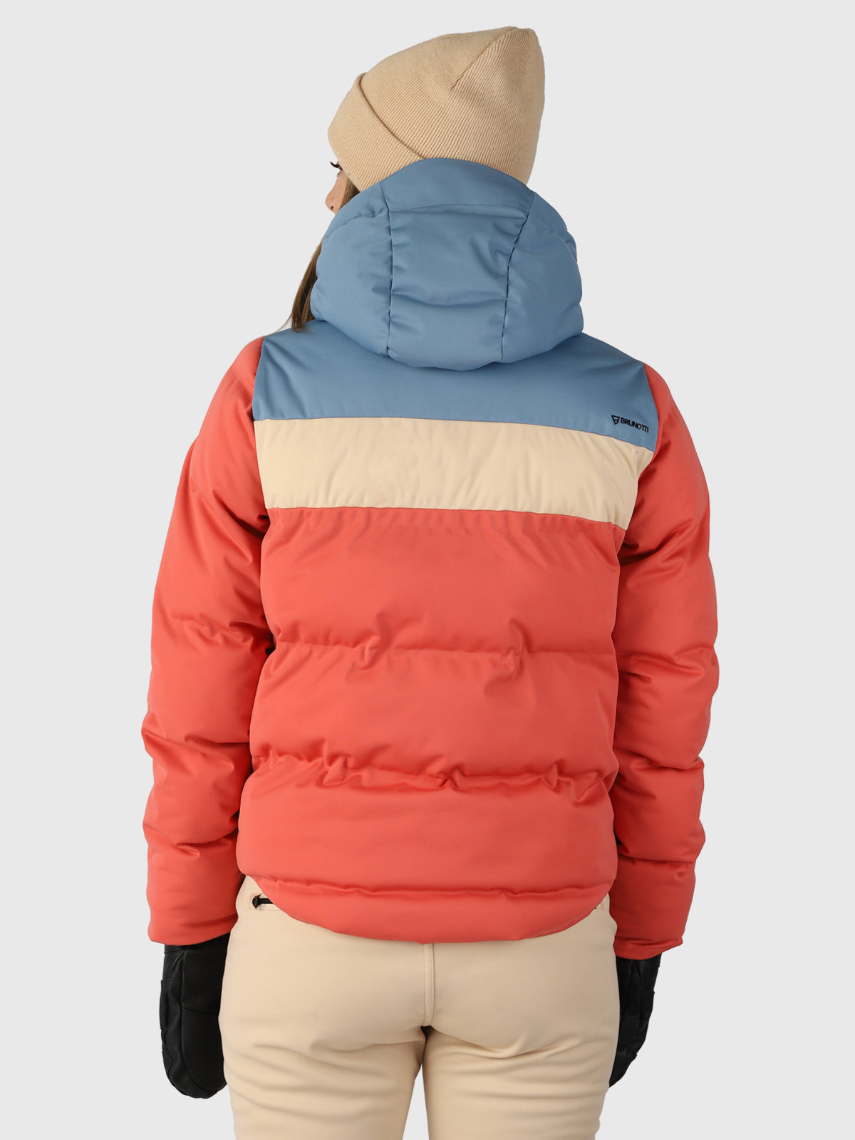 Niagona Dames Puffer Ski Jas | Rood