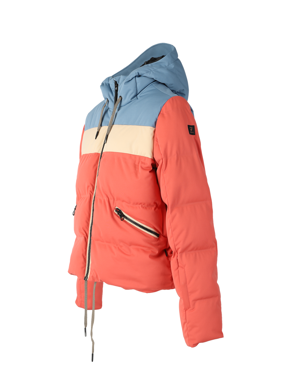 Niagona Dames Puffer Ski Jas | Rood