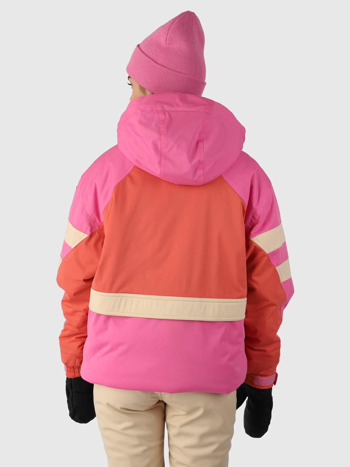 Saporo Women Snow Anorak Oversized | Pink