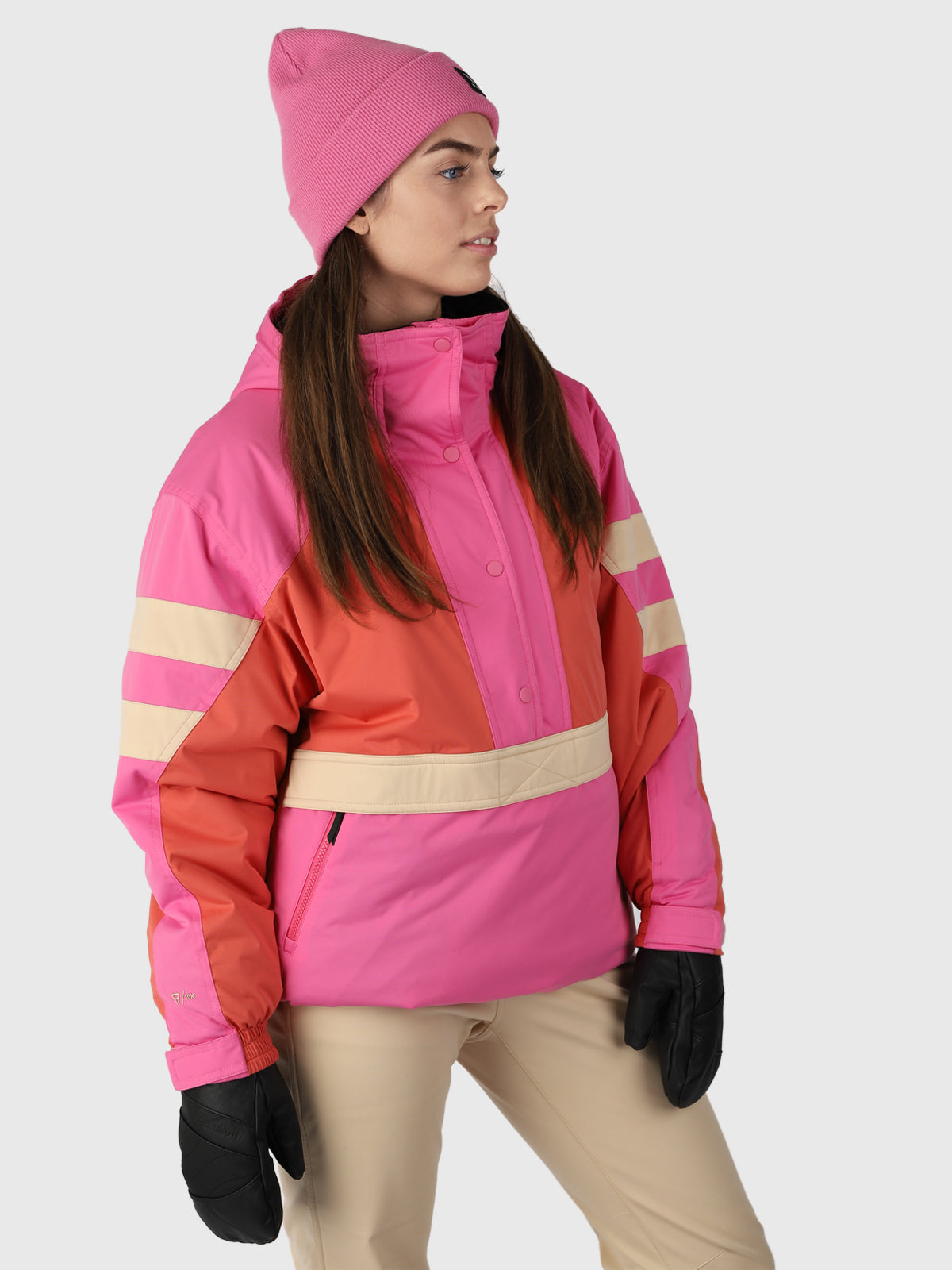 Saporo Women Snow Anorak Oversized | Pink