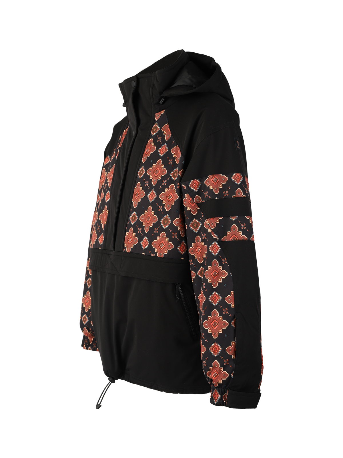 Saporo Women Snow Anorak Oversized | Black