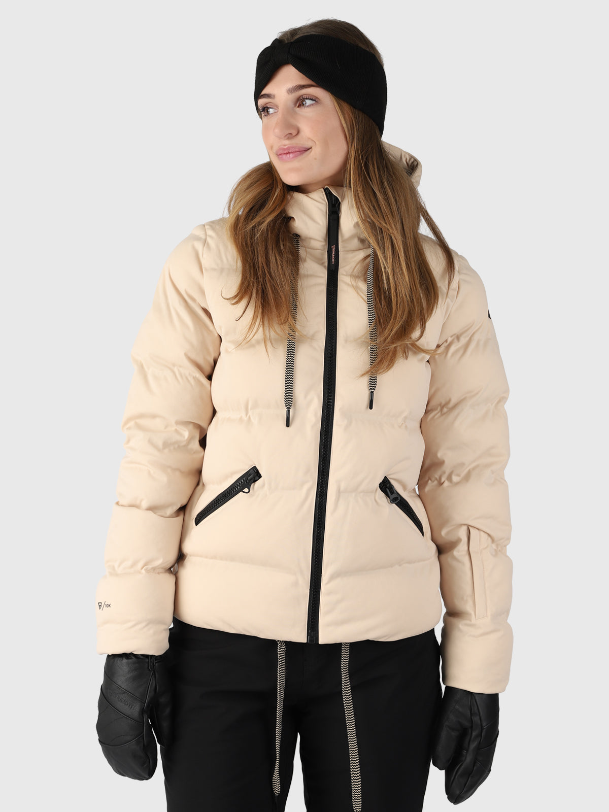 Irai Damen Puffer Skijacke | Weiß