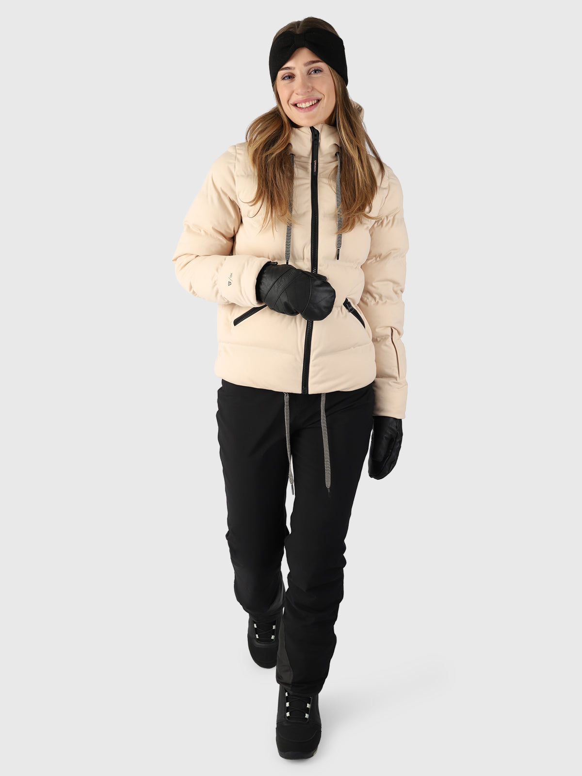 Irai Women Puffer Snow Jacket | White