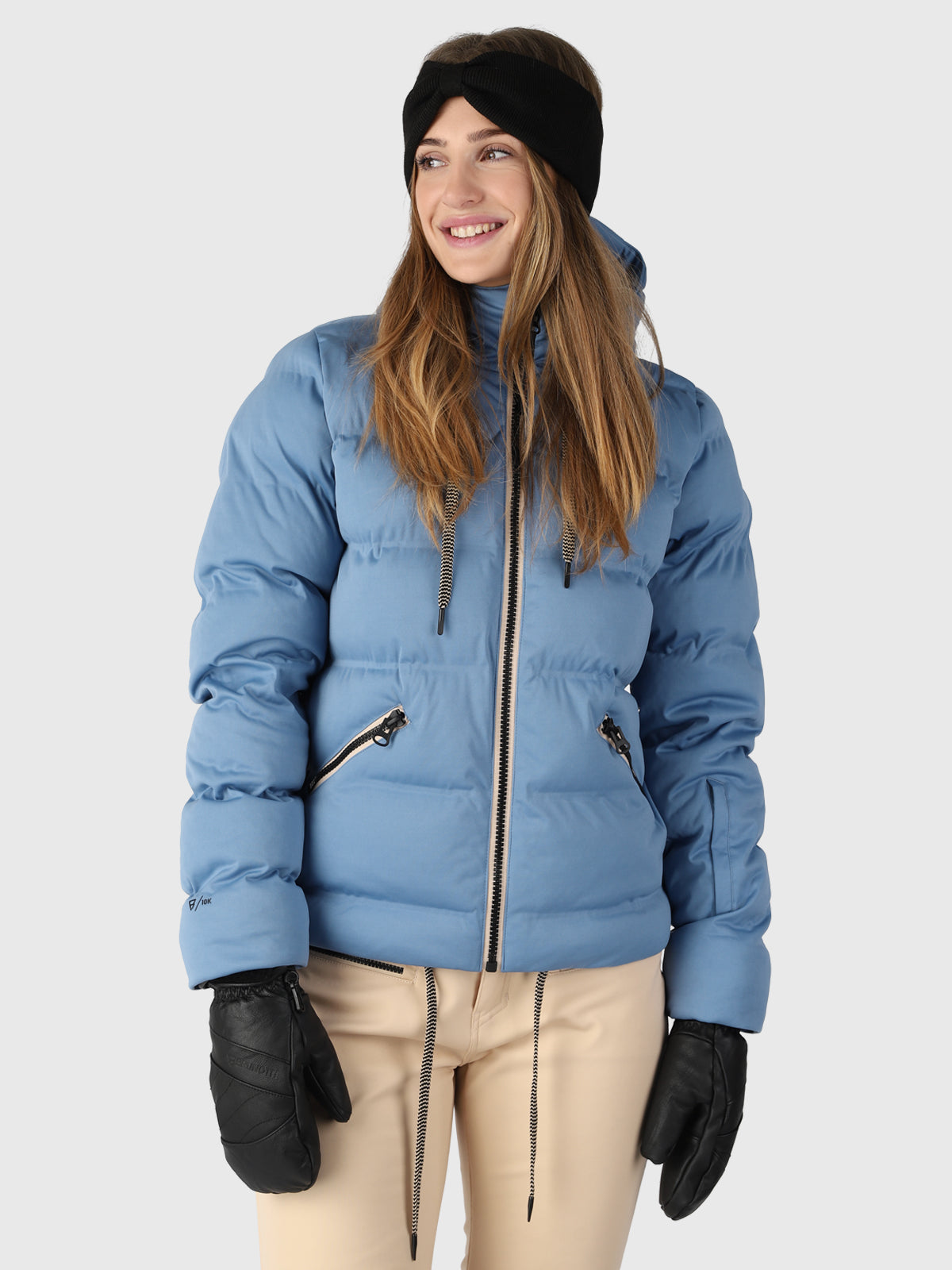 Irai Damen Puffer Skijacke | Blau