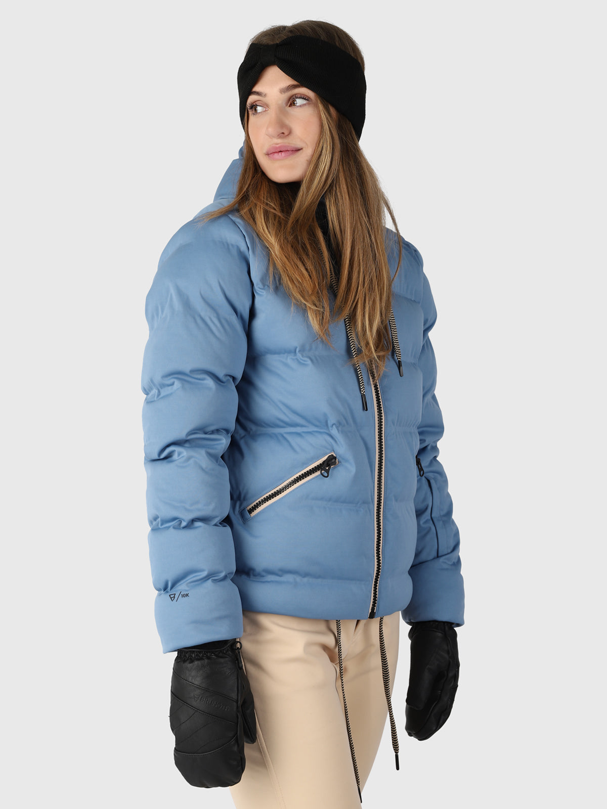 Irai Damen Puffer Skijacke | Blau