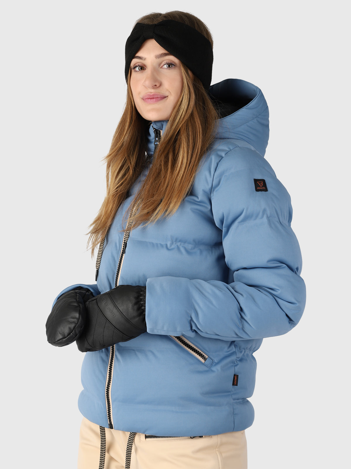 Irai Damen Puffer Skijacke | Blau