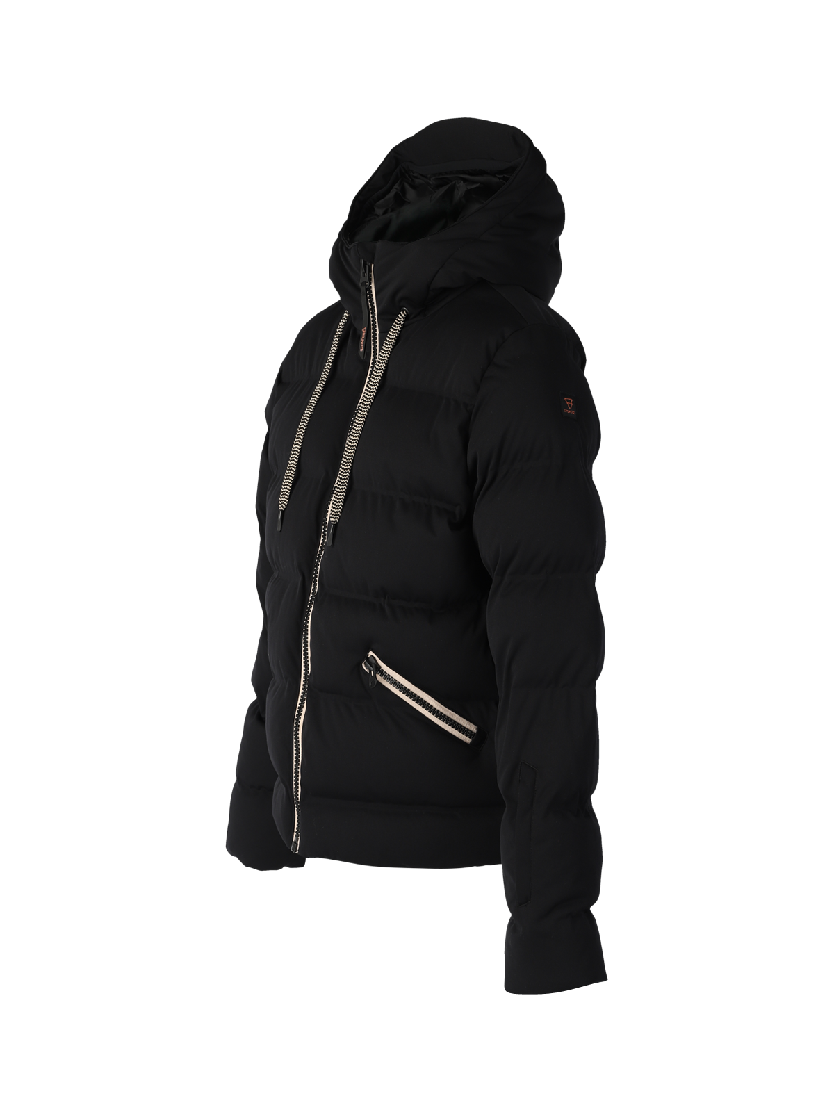 Irai Dames Puffer Ski Jas | Zwart