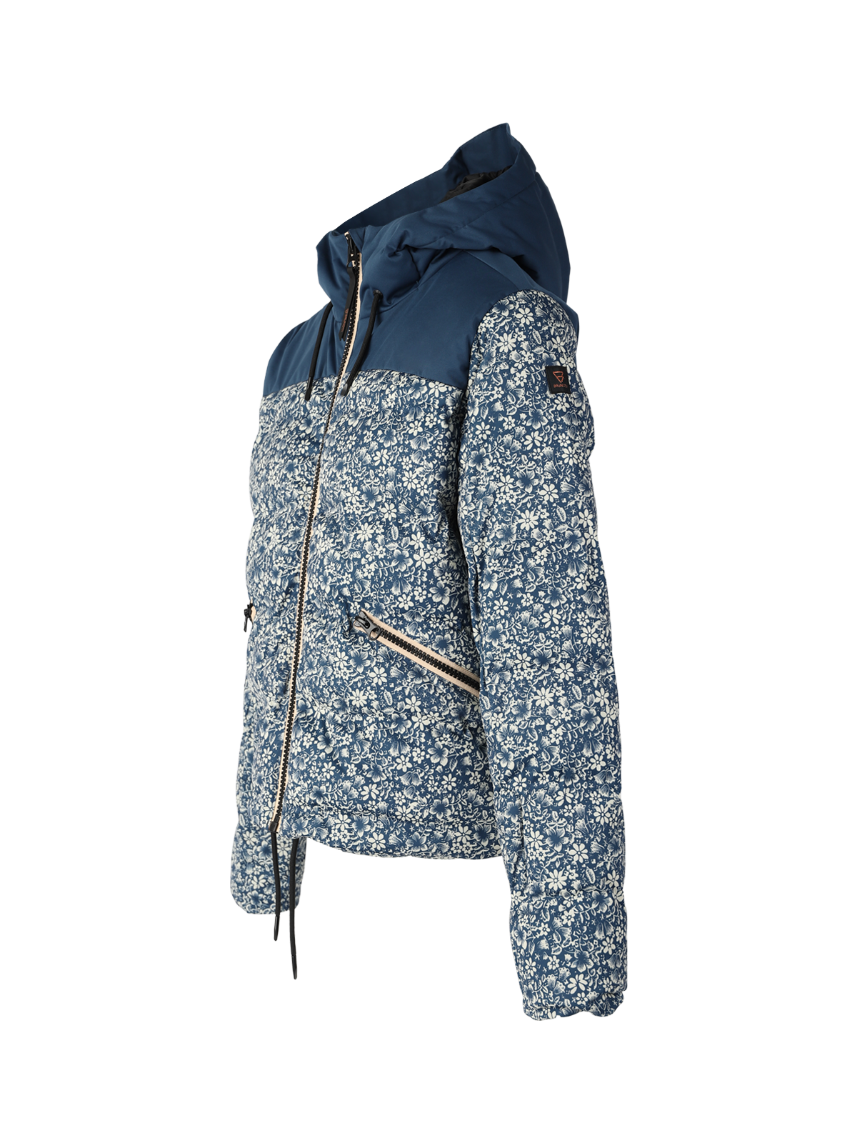 Minowa Damen Puffer Skijacke | Blau