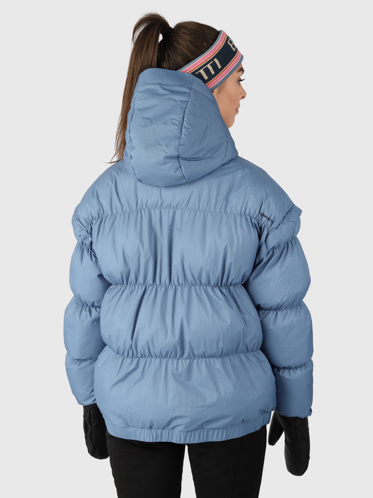 Nikko Dames Puffer Ski Jas Oversized | Blauw