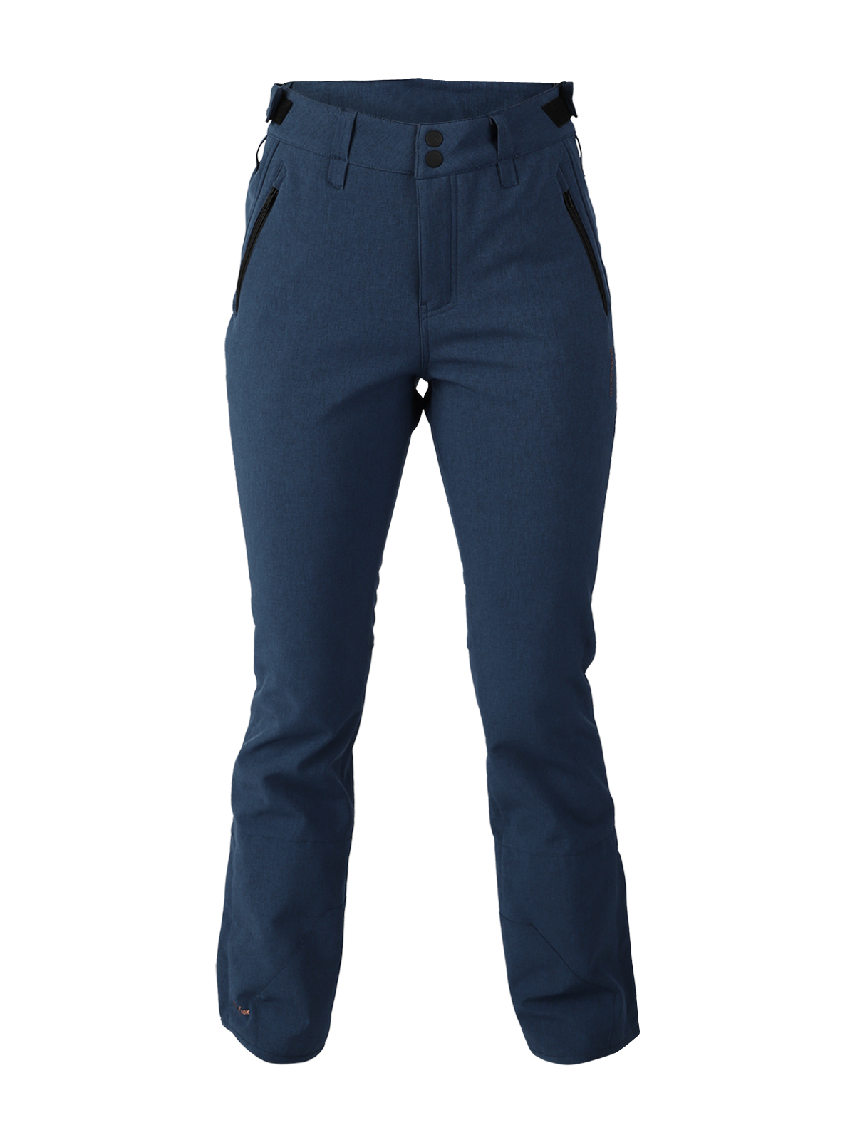 Tavors-Melange Damen Softshell Skihose | Blau