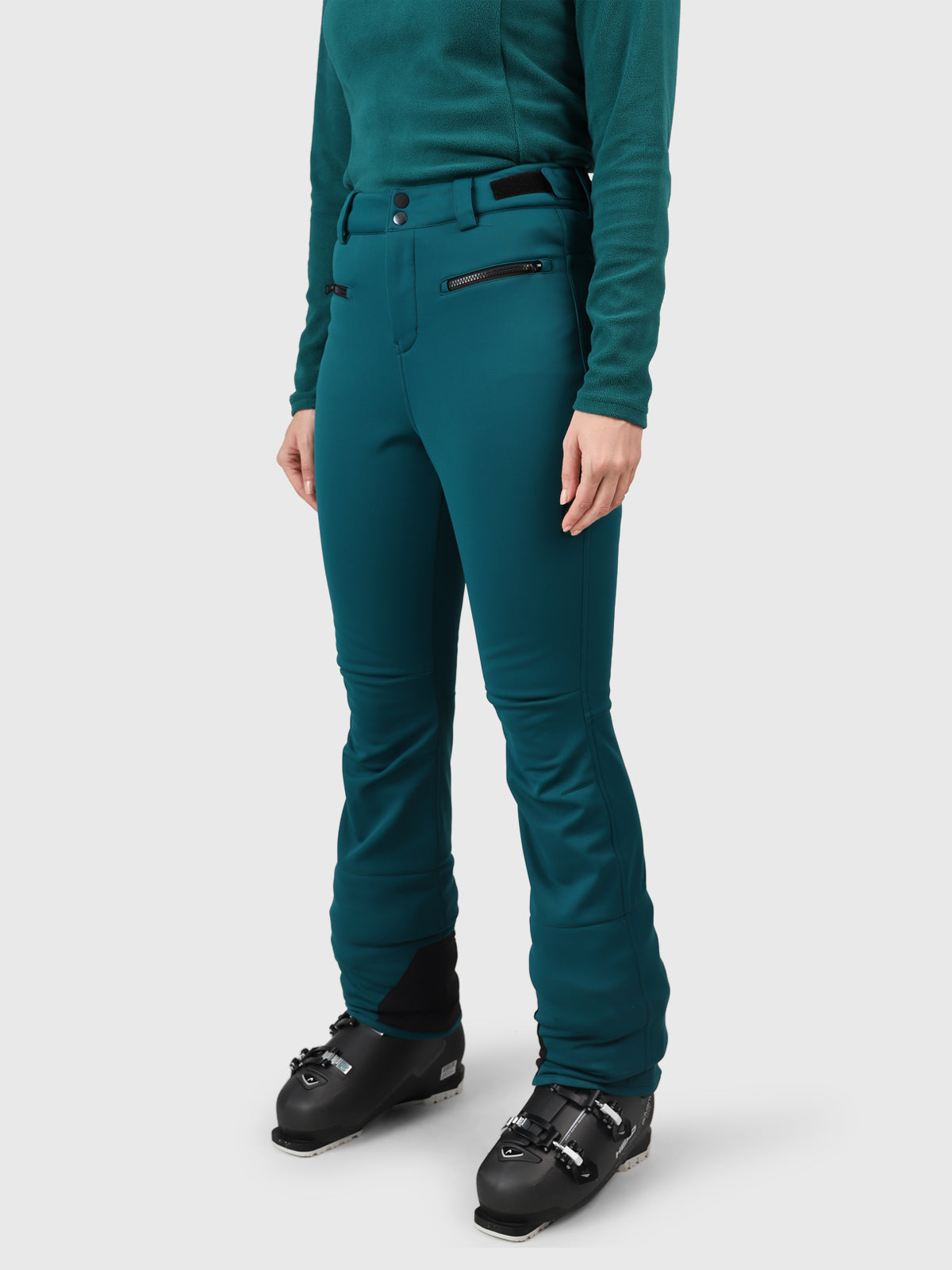 Brunotti Coldlake Women Softshell Snow Pants Evergreen