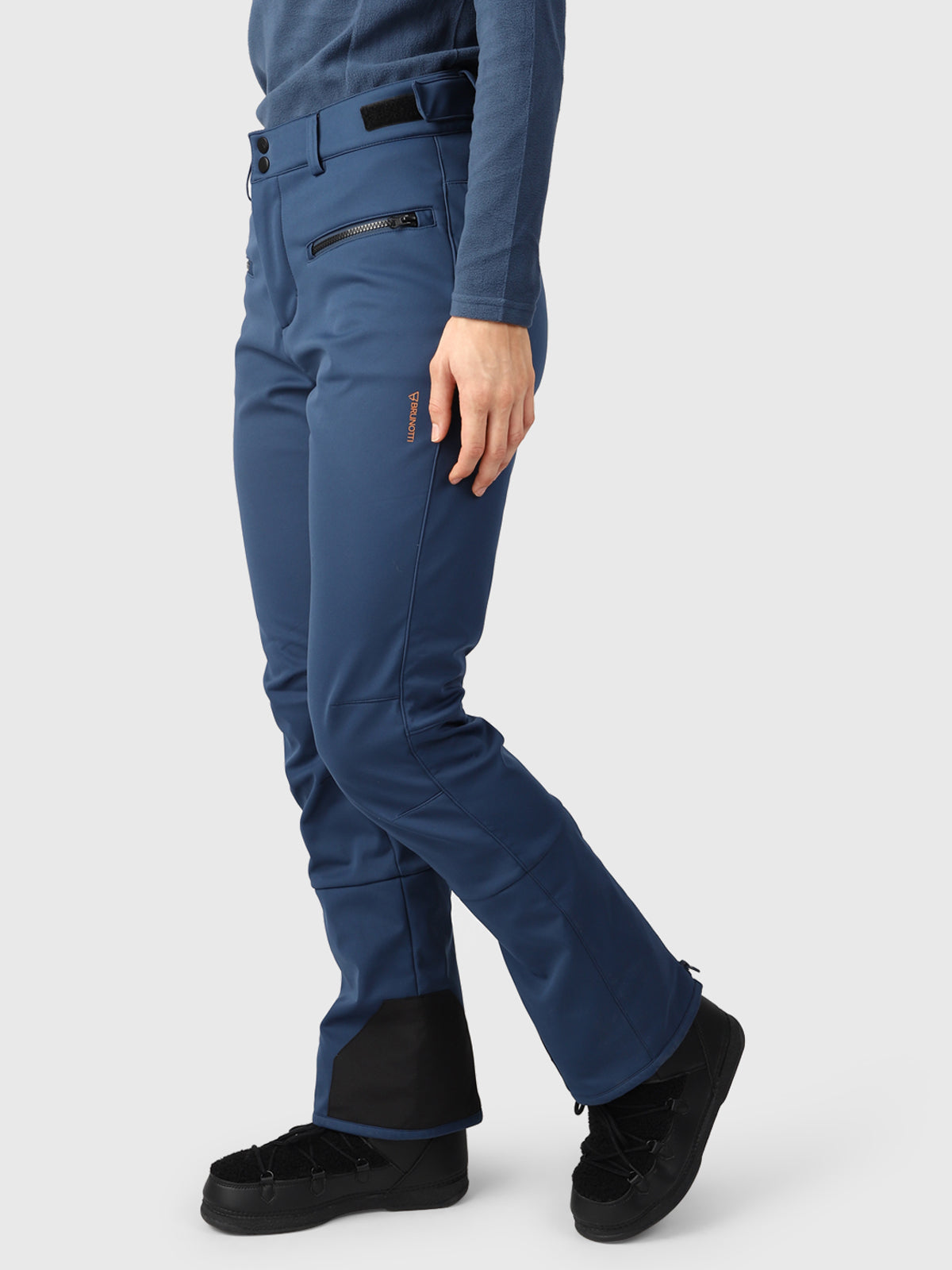 Coldlake Damen Softshell Skihose | Blau