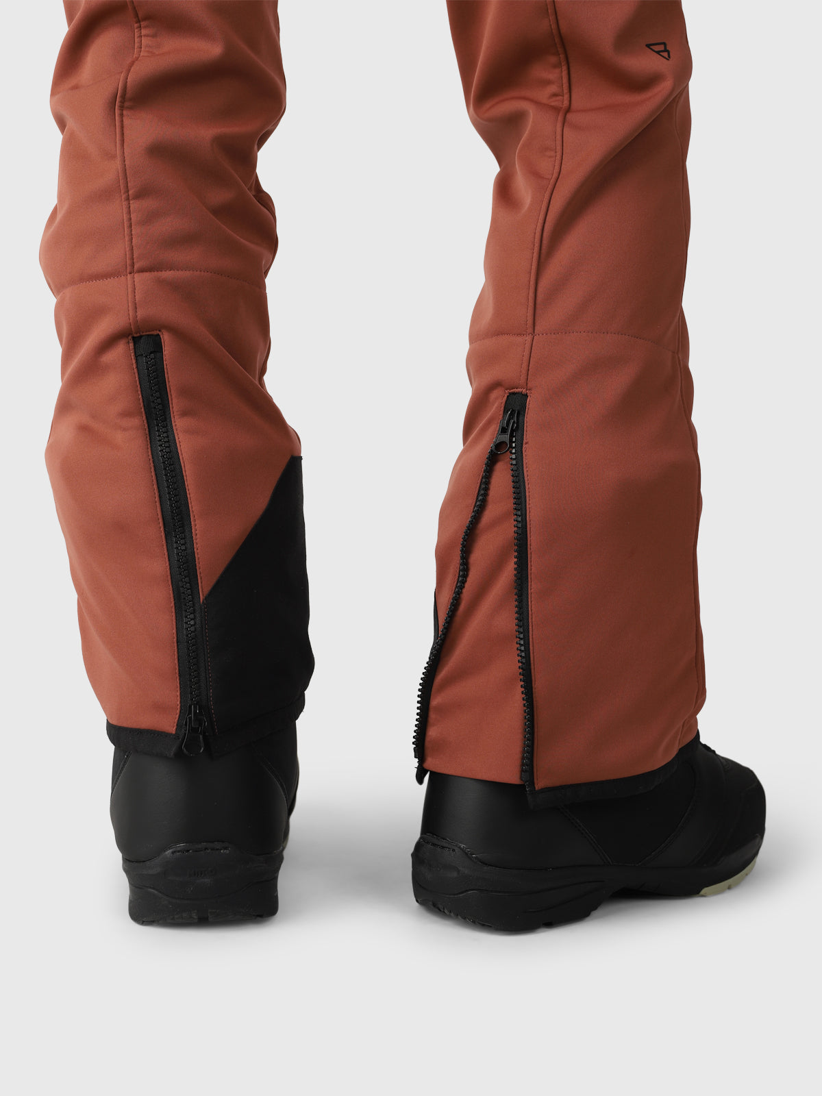 Avalanche Women Bib Snow Pants | Brown