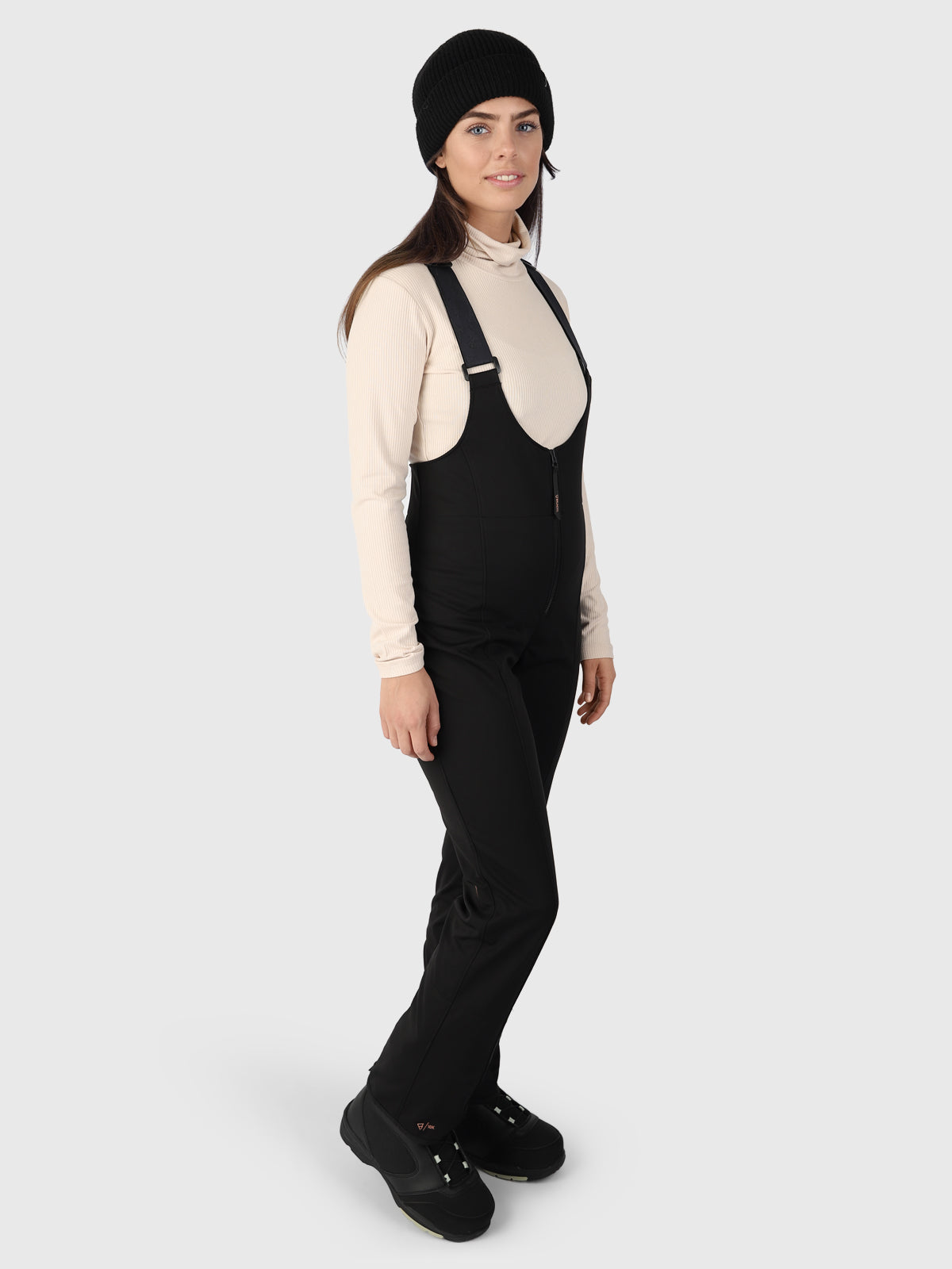 Avalanche Dames Ski Salopette | Zwart