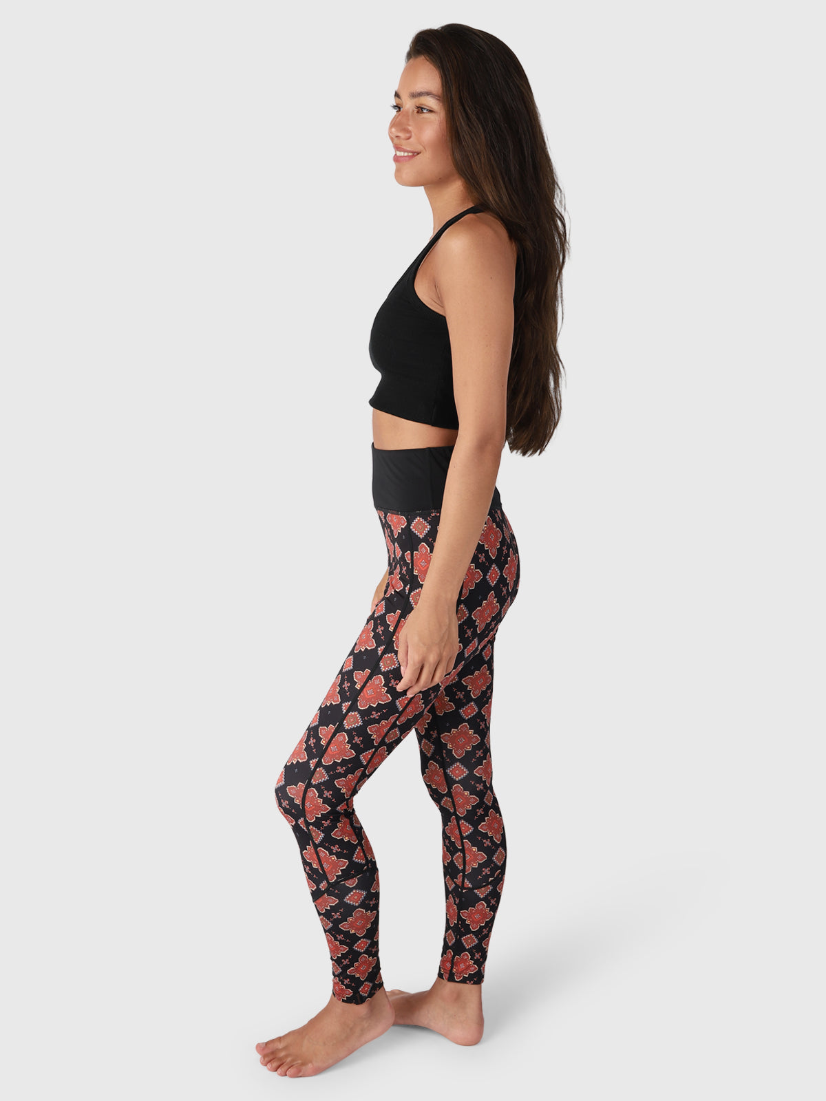 Lolly-AO Women Thermal Pants | Black