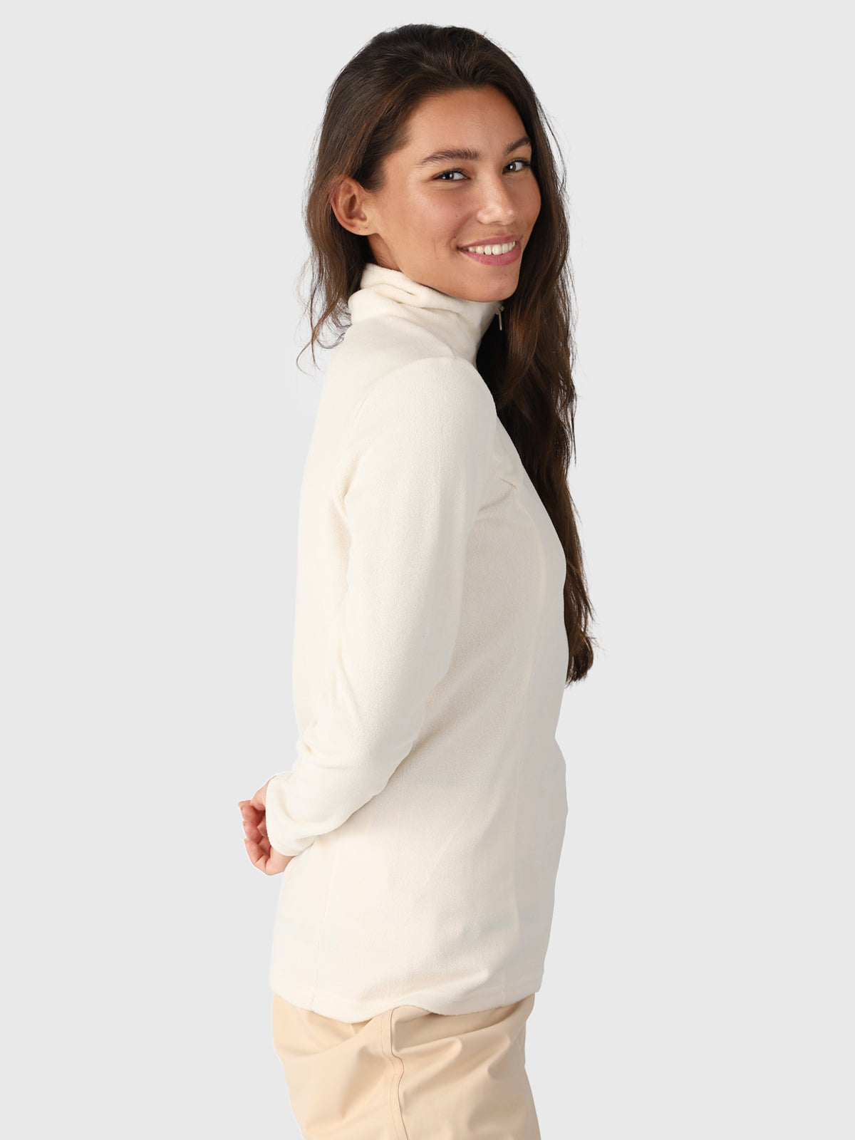 Mini-R Damen Fleece | Weiß