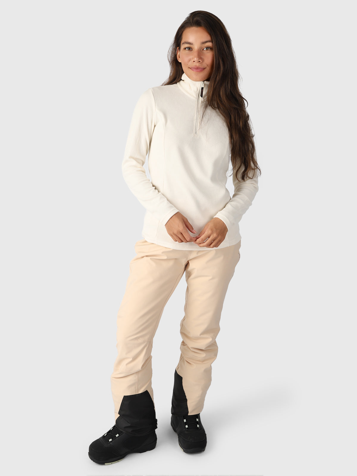 Mini-R Women Fleece | White-Beige