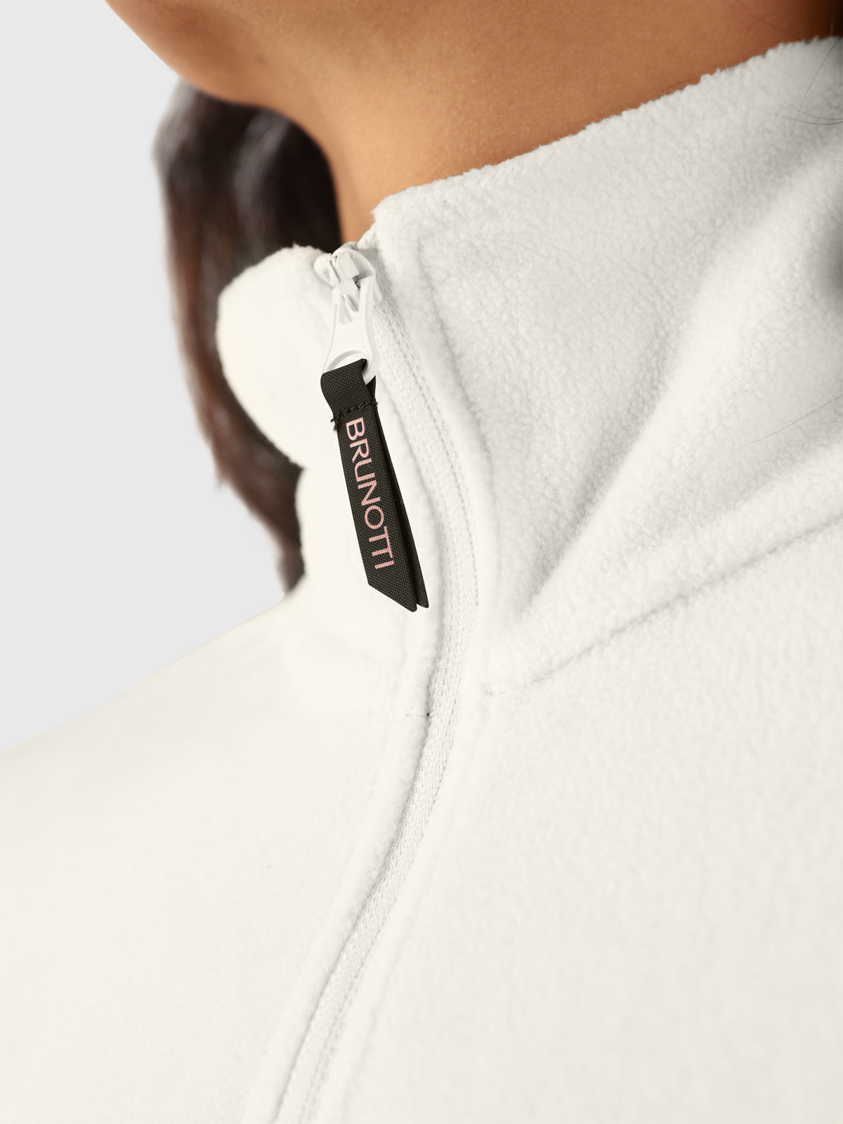 Mini-R Women Fleece | White-Beige