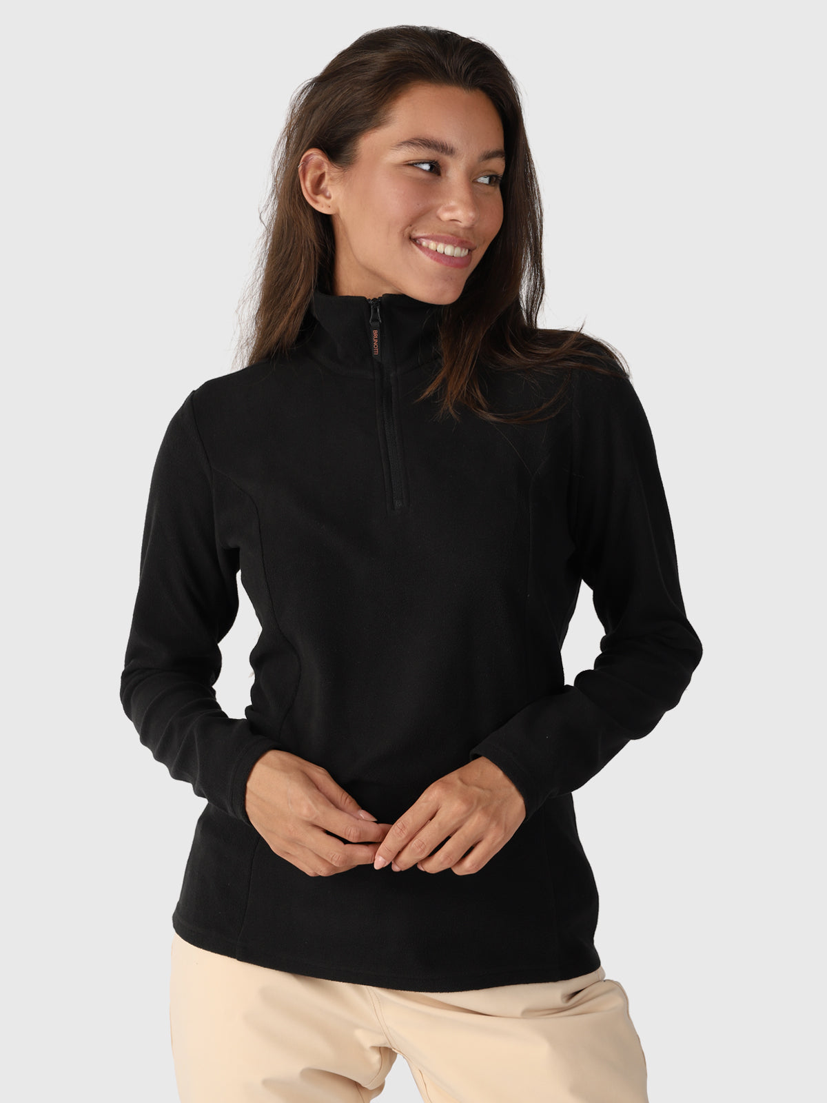 Mini-R Dames Fleece | Zwart