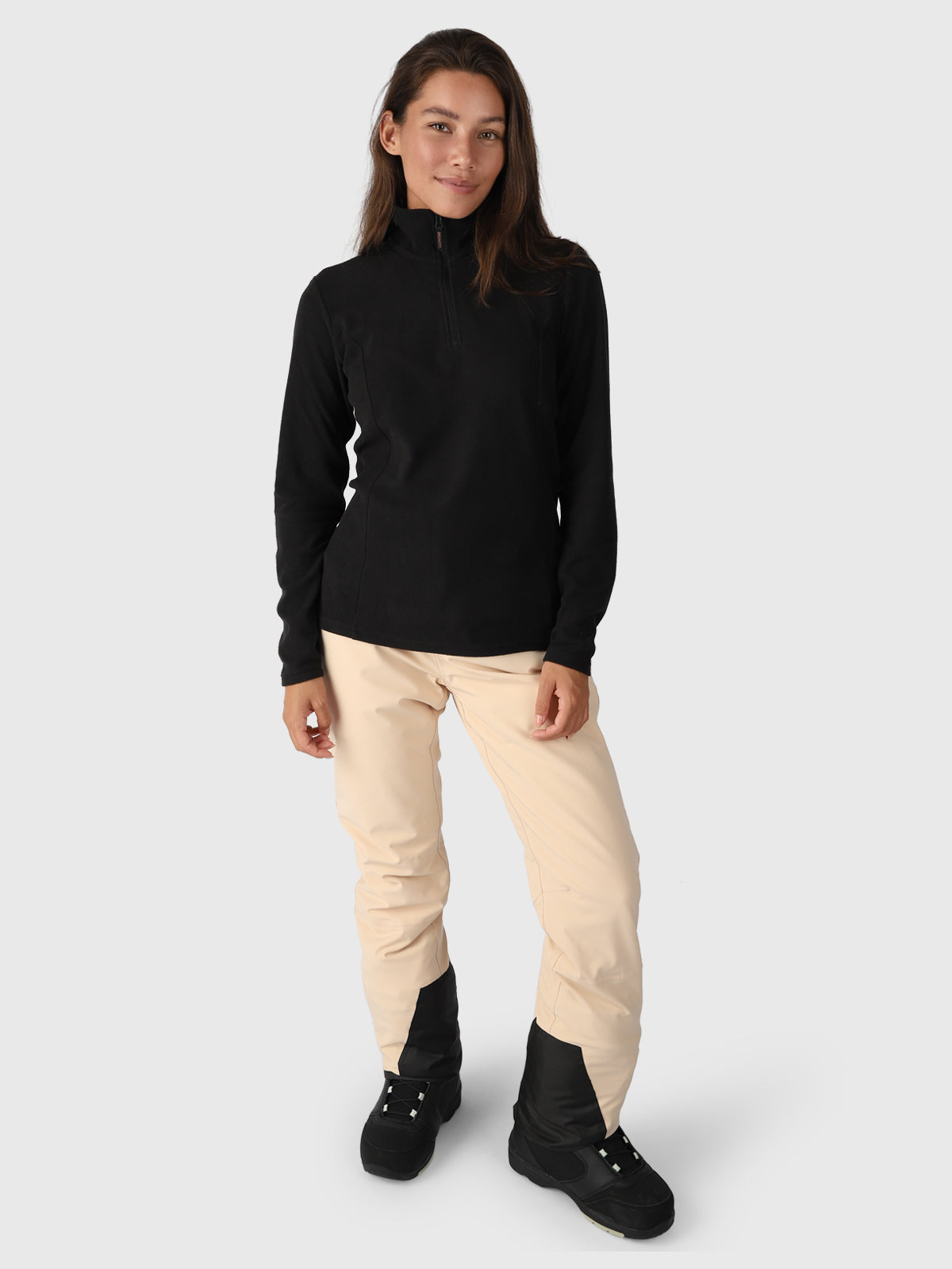 Mini-R Damen Fleece | Schwarz