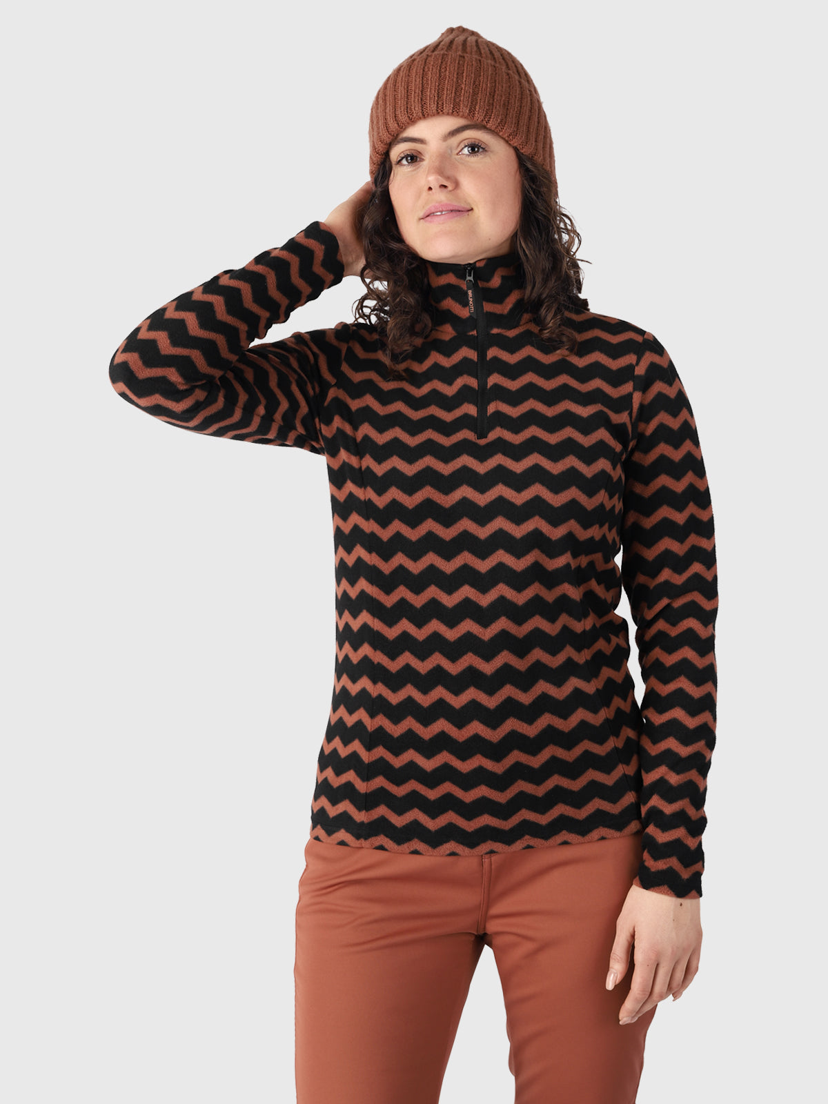 Misma-AO Women Fleece | Brown