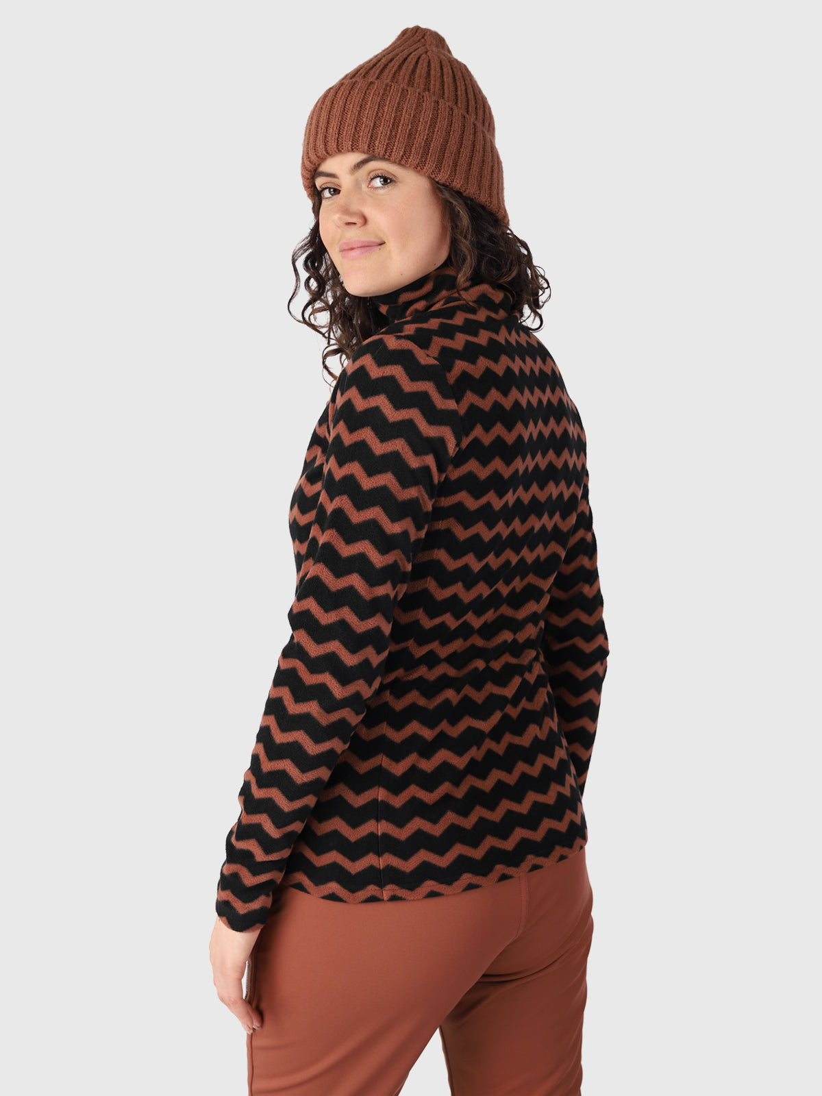 Misma-AO Dames Fleece | Bruin