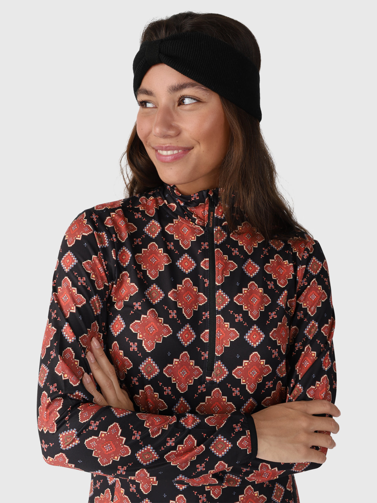 Rodika Dames Fleece | Zwart