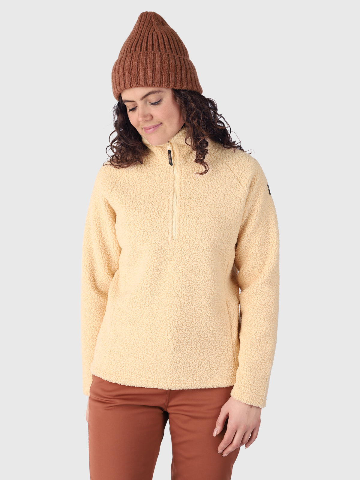 Niseko Dames Teddy Fleece | Wit