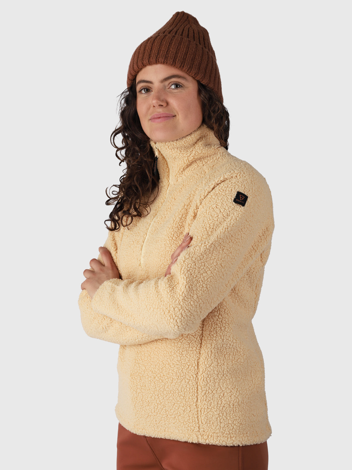 Niseko Dames Teddy Fleece | Wit