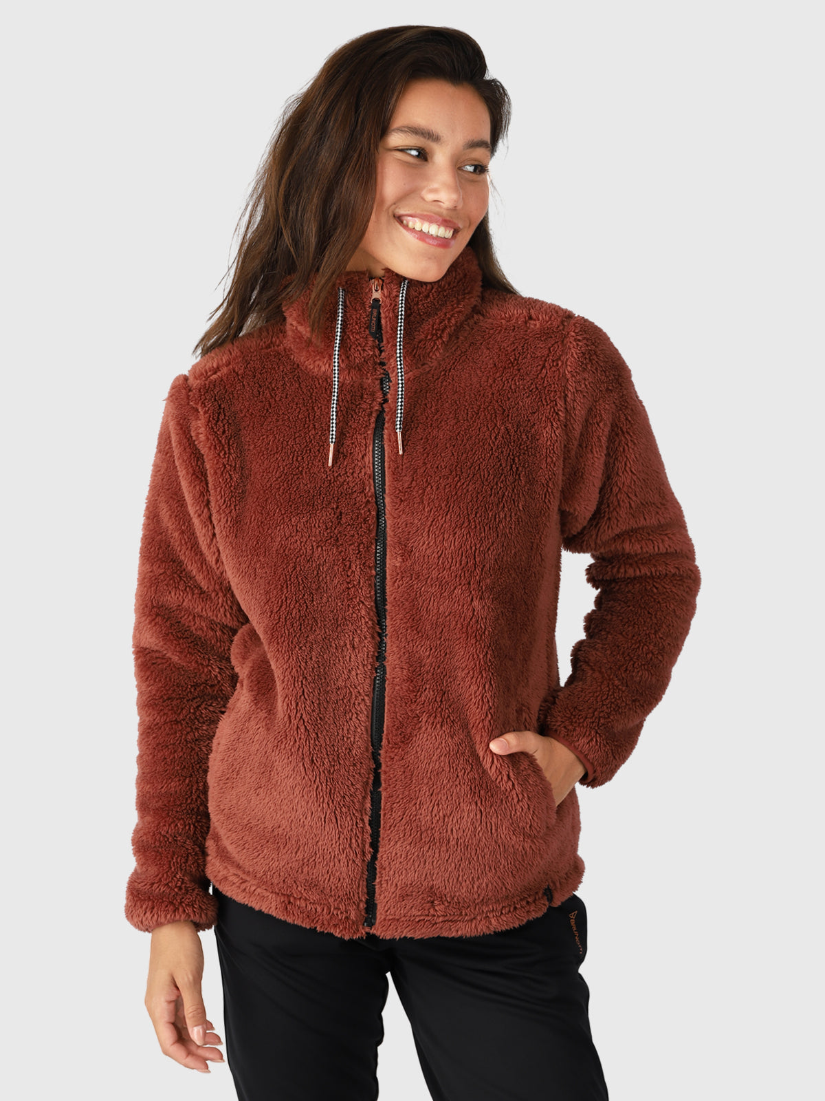 Kyoto Dames Fleece Vest | Bruin