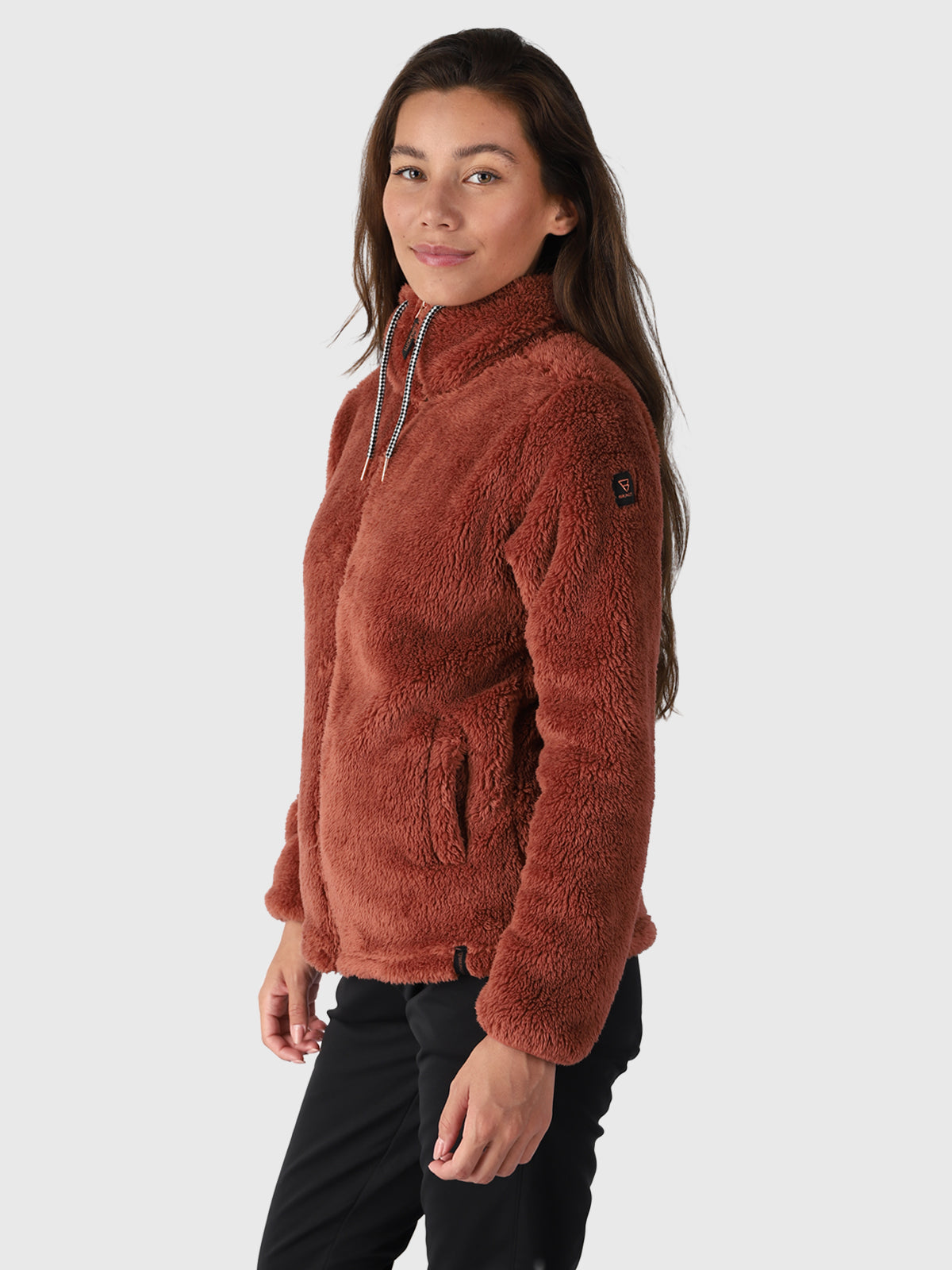 Kyoto Dames Fleece Vest | Bruin