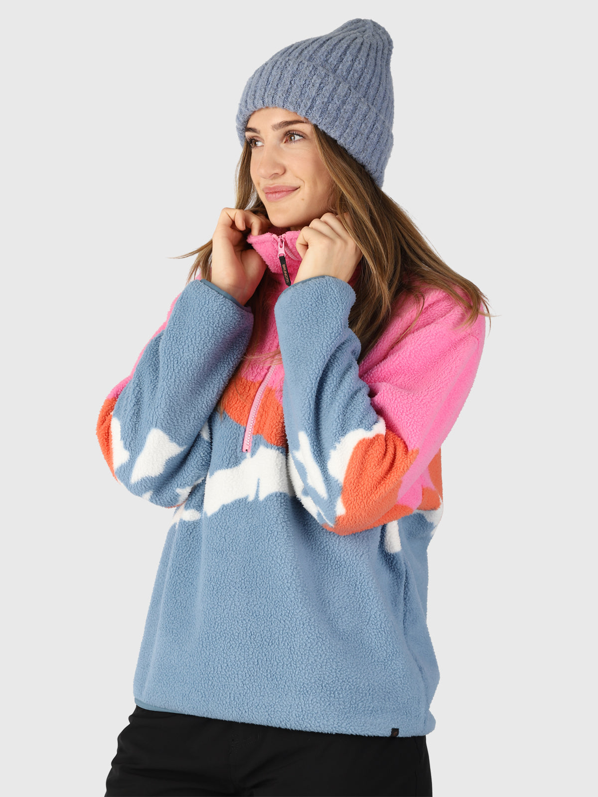 Chino-PP Dames Fleece | Blauw