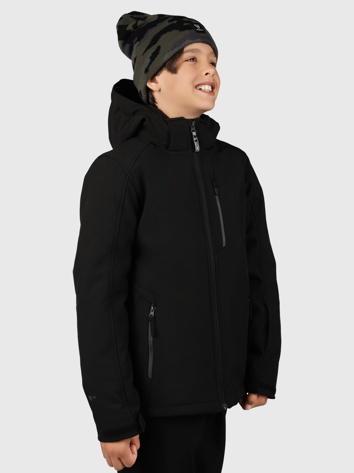 Marsaly-N Boys Softshell Jacket | Black