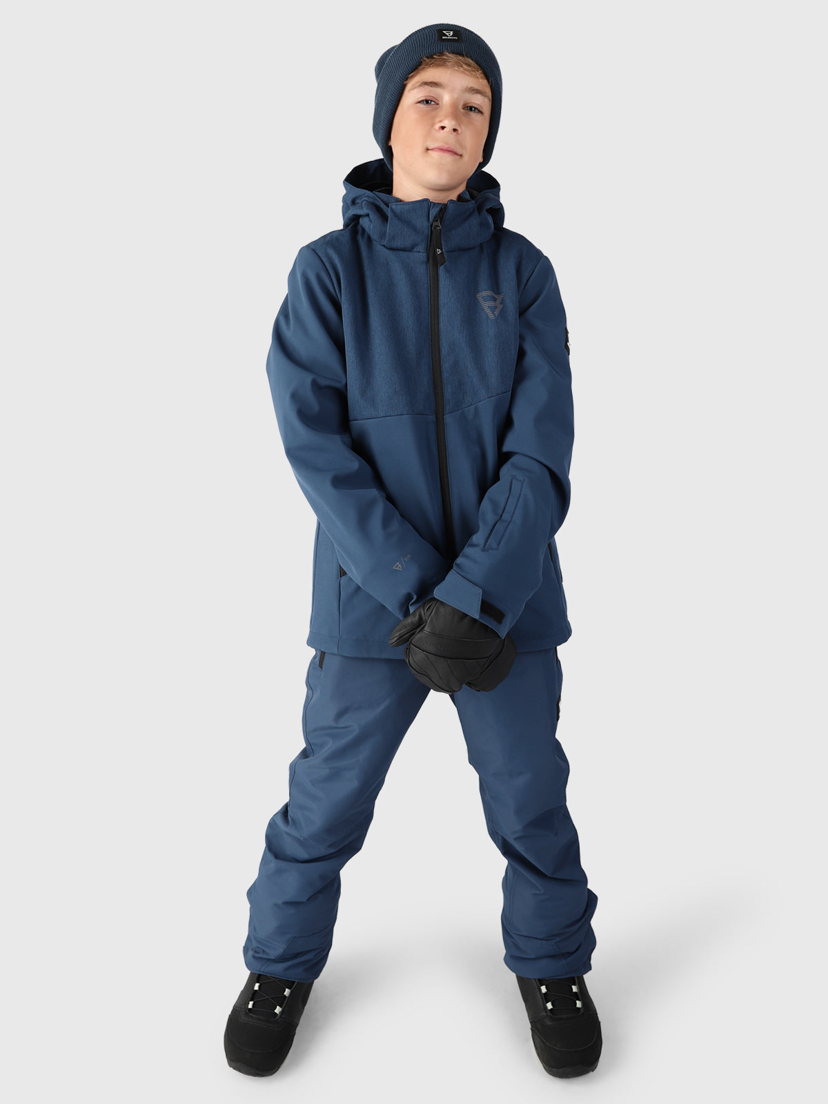 Twinstroky Jungen Softshell Jacke | Blau