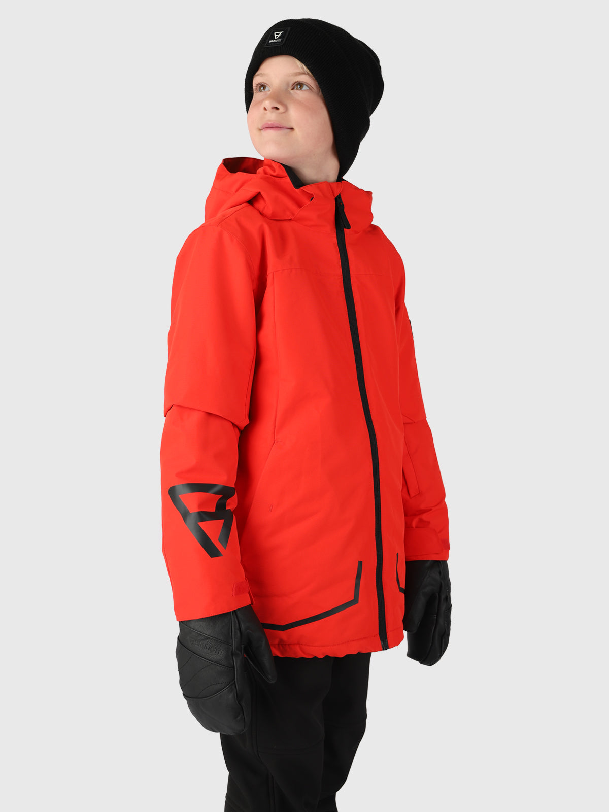 Tundery Jongens Ski Jas | Rood