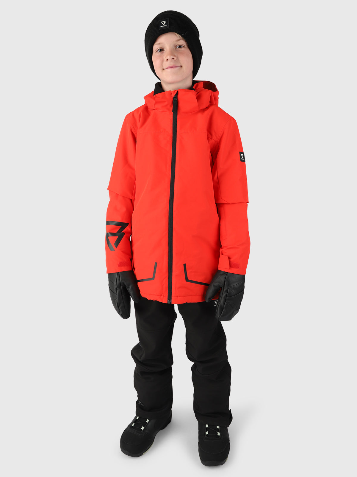 Tundery Jungen Skijacke | Rot