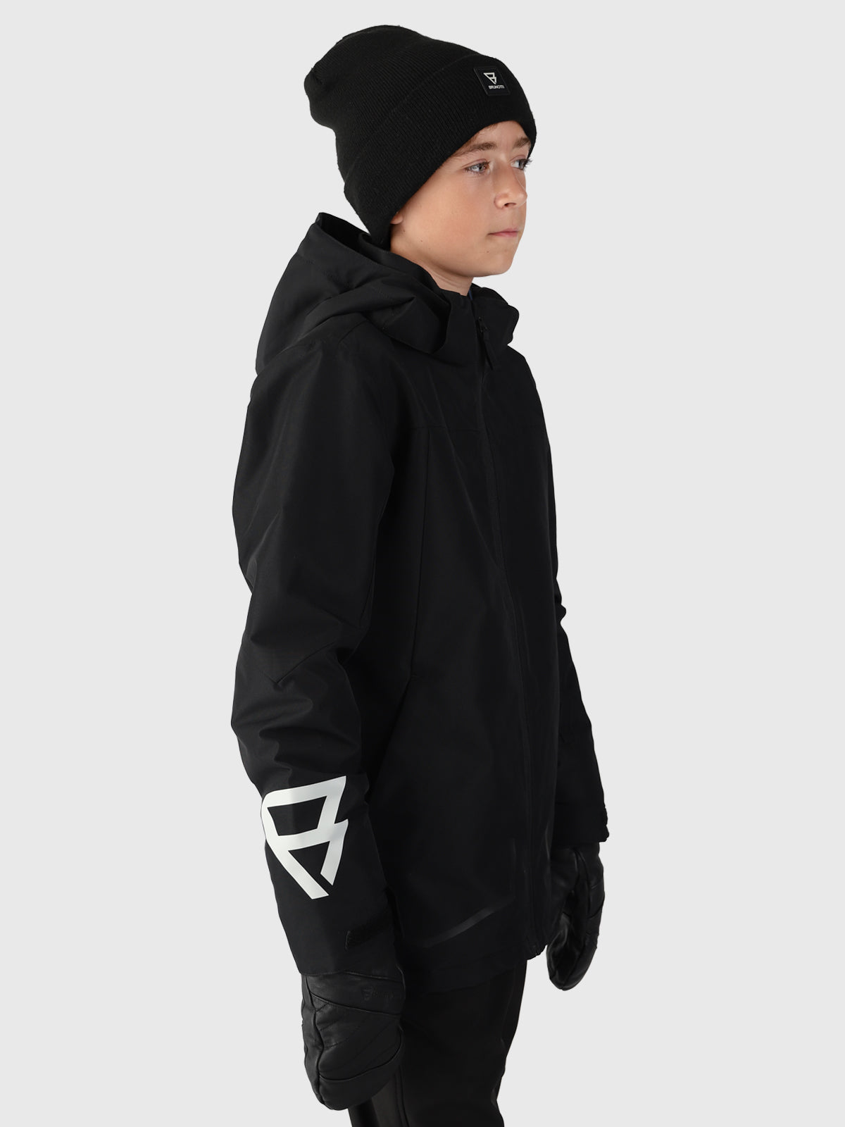 Tundery Jungen Skijacke | Schwarz